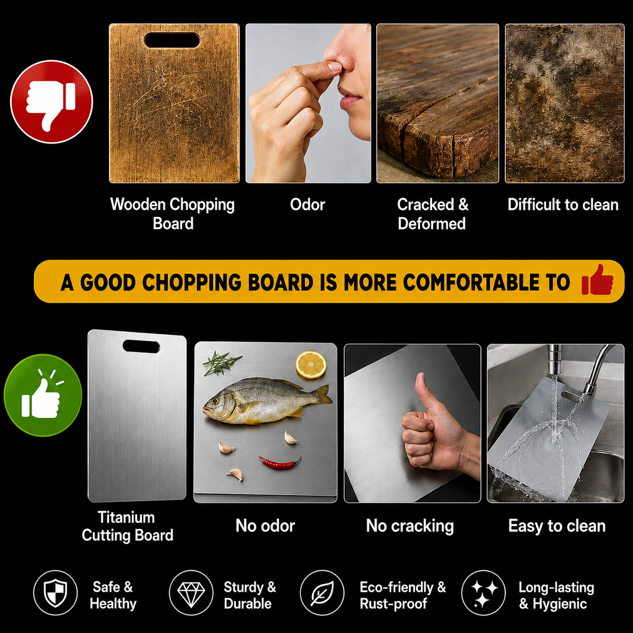 Stainless Chopping board