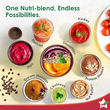 Wonderchef Nutri-blend 500W Mixer Grinder